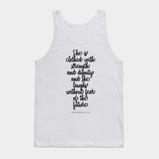 Proverbs Tank Top